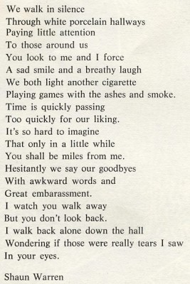 Poem by Shaun Warren 3